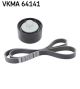 SKF Keilrippenriemensatz VKMA 64141