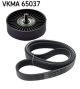 SKF Keilrippenriemensatz VKMA 65037