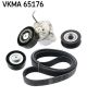 SKF Keilrippenriemensatz VKMA 65176