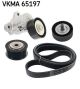 SKF Keilrippenriemensatz VKMA 65197