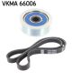 SKF Keilrippenriemensatz VKMA 66006