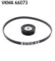 SKF Keilrippenriemensatz VKMA 66073