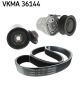 SKF Keilrippenriemensatz VKMA 36144