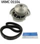 SKF Wasserpumpe + Zahnriemensatz VKMC 01104