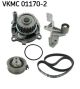 SKF Wasserpumpe + Zahnriemensatz VKMC 01170-2