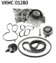 SKF Wasserpumpe + Zahnriemensatz VKMC 01280