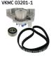 SKF Wasserpumpe + Zahnriemensatz VKMC 03201-1