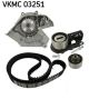 SKF Wasserpumpe + Zahnriemensatz VKMC 03251