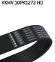 SKF Keilrippenriemen VKMV 10PK1272 HD