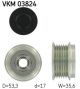 SKF Generatorfreilauf VKM 03824