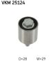 SKF Umlenk-/Führungsrolle, Zahnriemen VKM 25124