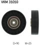 SKF Umlenk-/Führungsrolle, Keilrippenriemen VKM 31010