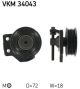 SKF Spannrolle, Keilrippenriemen VKM 34043