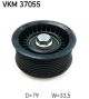 SKF Umlenk-/Führungsrolle, Keilrippenriemen VKM 37055