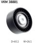 SKF Umlenk-/Führungsrolle, Keilrippenriemen VKM 38881