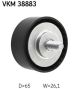 SKF Umlenk-/Führungsrolle, Keilrippenriemen VKM 38883