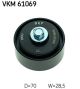 SKF Umlenk-/Führungsrolle, Keilrippenriemen VKM 61069