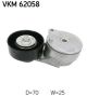 SKF Spannrolle, Keilrippenriemen VKM 62058