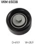 SKF Umlenk-/Führungsrolle, Keilrippenriemen VKM 65038