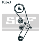 SKF Wasserpumpe + Zahnriemensatz VKMC 01935