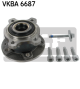 SKF Radlagersatz VKBA 6687