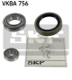SKF Radlagersatz VKBA 756
