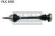 SKF Antriebswelle VKJC 1005