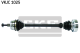 SKF Antriebswelle VKJC 1025