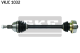 SKF Antriebswelle VKJC 1032
