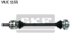 SKF Antriebswelle VKJC 1155