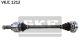 SKF Antriebswelle VKJC 1212