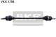 SKF Antriebswelle VKJC 1758