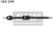 SKF Antriebswelle VKJC 3299