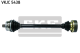 SKF Antriebswelle VKJC 5438