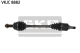 SKF Antriebswelle VKJC 8882