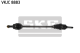 SKF Antriebswelle VKJC 8883