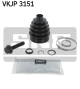 SKF Faltenbalgsatz, Antriebswelle VKJP 3151
