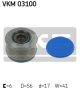 SKF Generatorfreilauf VKM 03100