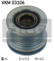 SKF Generatorfreilauf VKM 03106