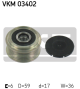 SKF Generatorfreilauf VKM 03402