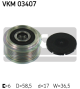 SKF Generatorfreilauf VKM 03407