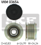 SKF Generatorfreilauf VKM 03654