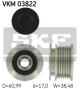 SKF Generatorfreilauf VKM 03822