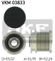 SKF Generatorfreilauf VKM 03833