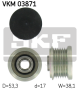 SKF Generatorfreilauf VKM 03871