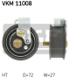 SKF Spannrolle, Zahnriemen VKM 11008