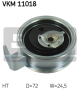 SKF Spannrolle, Zahnriemen VKM 11018