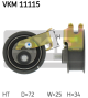 SKF Spannrolle, Zahnriemen VKM 11115