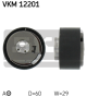 SKF Spannrolle, Zahnriemen VKM 12201