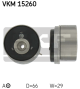 SKF Wasserpumpe + Zahnriemensatz VKMC 05260-1